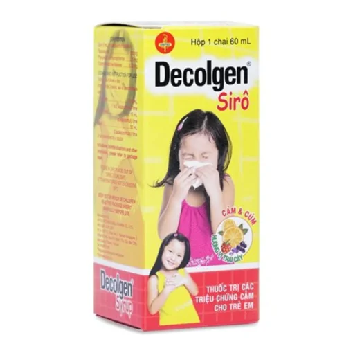 Decolgen Sirô cảm cúm 60ml