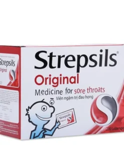 Viên ngậm đau họng Strepsils